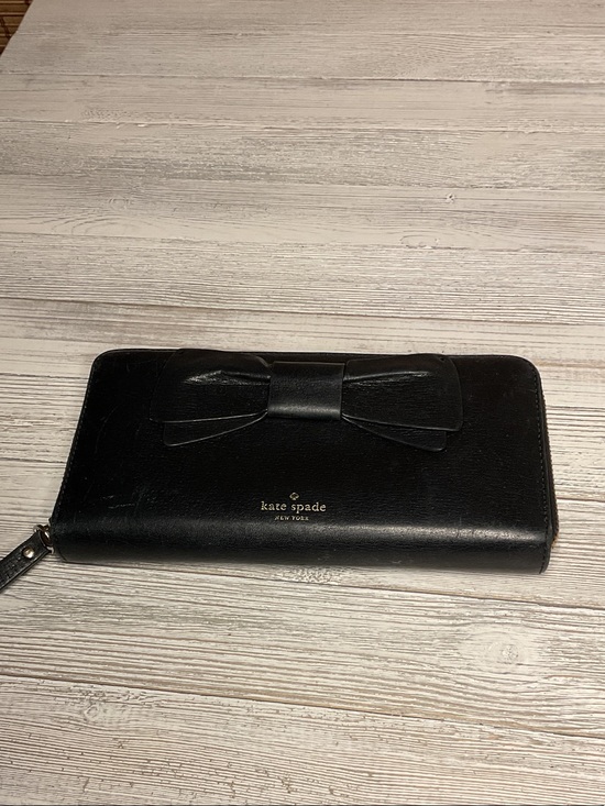 kate spade Handbags - Kate Spade Black Bow wallet